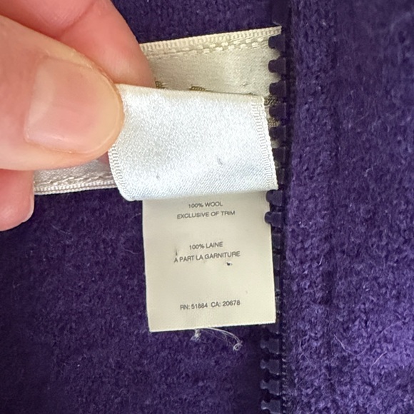 Vintage Patagonia boiled wool zip-neck pullover size M - Picture 3 of 6